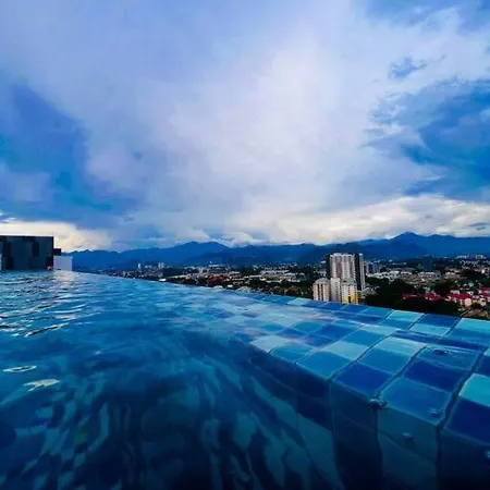 The Horizon Ipoh Infinity Pool 17Th Floor Apartment Exterior photo